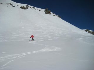 scendendo sotto il Colle della Gianna