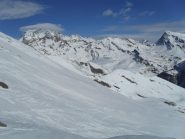 panorama sul Gran Combin e sul Mont Gele'