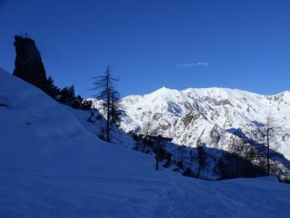 Il Grifone salendo al Colombardo