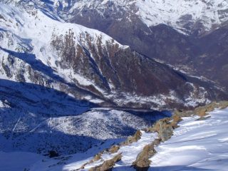 Il vallone di salita