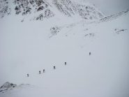 salendo il vallone finale