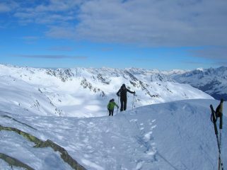 Arrivo alla Grande Chenalette