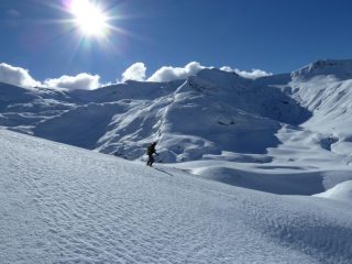 Discesa sulla valle  Ellero