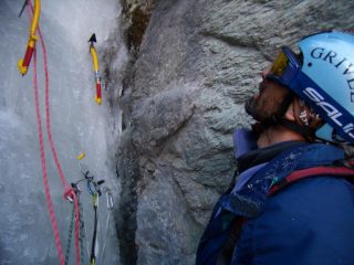 sosta del primo tiro