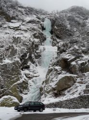 praticamente sulla strada...