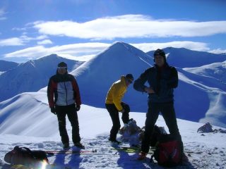 Sullo sfondo il Piz Uter