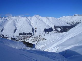 Il vallone di discesa