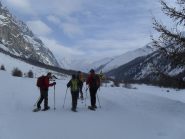 alla partenza da Plampincieux