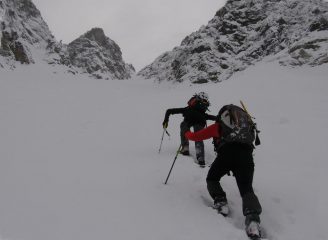 in salita