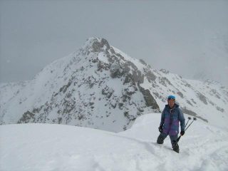 panorama dalla cima raggiunta