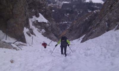 Dentro il canale (brutta foto con il cellulare)