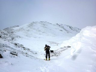 Il paglietta con poca neve