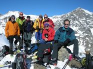 primo gruppo in punta