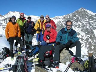 primo gruppo in punta