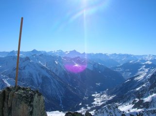 Dalla vetta verso la valle