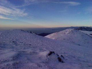 Il crinale verso ovest