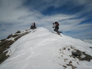 Arrivo in vetta