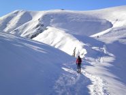 la parte dall'intermedia alla vetta