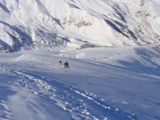 la dorsale di salita