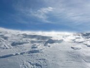 Giochi del vento in vetta