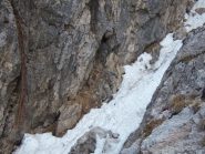 Il punto di inizio prima della scaletta