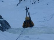 Davide esce dalla cascata