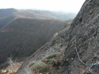Tratto di ferrata