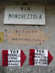 Segnavia alla partenza