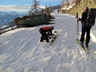 la neve a quota 1560