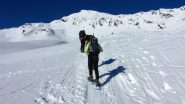 salendo verso il Mont Telliers (5-2-2011) 