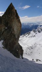 dal colle della tza verso il il plan marmottin