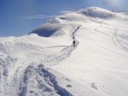 l'ultimo tratto per la punta