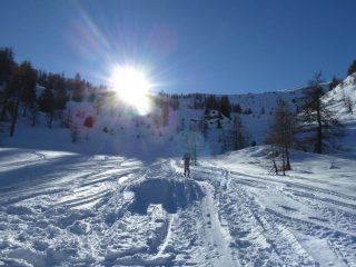 Bellissima traccia di salita.