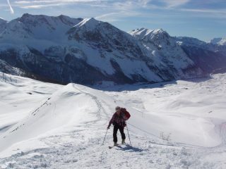Arrivo in punta alla Fournier