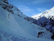 I pendii sopra la cascata