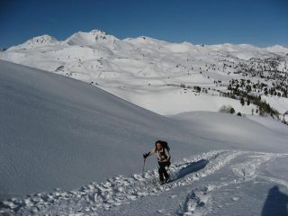 salendo in solitudine...