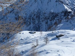 gli alpeggi di pian Gioè salendo