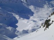 Scendendo dal Passo dei Lupi