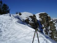 Uno sguardo indietro scendendo dal Beccas
