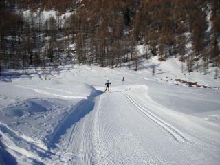 l'arrivo allo stagno di Loditor