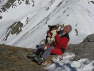 LA FELICITA' DI UN CANE QUANDO BRUNO ARRIVA IN PUNTA...!