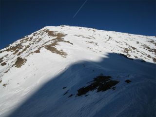 Situazione neve ultimo pendio