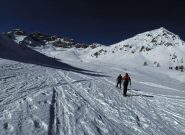 La conca dopo gli Chalets d'Izoard