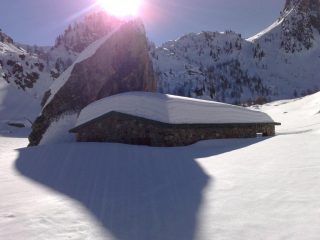 la capanna di Tesina