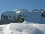 Pendii ripidi verso il piano di Carset