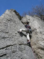 tiro in fessura in stile trad