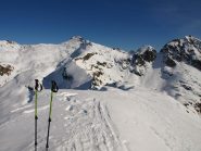 Su Punta Palsina, vista Corno Vitello e Punta Valfredda