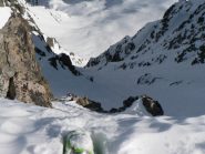 vista aggettante dalla cima