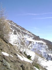 sentiero per la Fionira