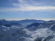Mare di nebbia verso sud